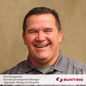 Bunting的Rich Evangelista当选为NSSGA制造商和服务部门董事会的Bunting- newton